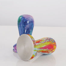 Load image into Gallery viewer, 58mm Coffee Tamper Coloured Silicone Frosted Handle Coffee Hammer 304 Stainless Steel Powder Press Coffee Accessories, Starry Sky, Stripe, Colorful, Milk White
