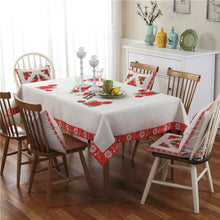 Load image into Gallery viewer, Retro Pattern Linen Table Cloth For Dinner Home Decor Dustproof Table Cover, 85x85cm, 110x110cm, 110x160cm, 130x180cm