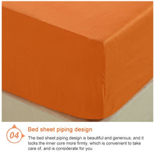 Load image into Gallery viewer, Plain Mattress Protector Bed Mat Mattress Cover Fitted Sheet, 150X200cm, 180X200cm