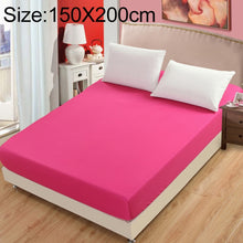 Load image into Gallery viewer, Plain Mattress Protector Bed Mat Mattress Cover Fitted Sheet, 150X200cm, 180X200cm