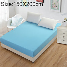 Load image into Gallery viewer, Plain Mattress Protector Bed Mat Mattress Cover Fitted Sheet, 150X200cm, 180X200cm