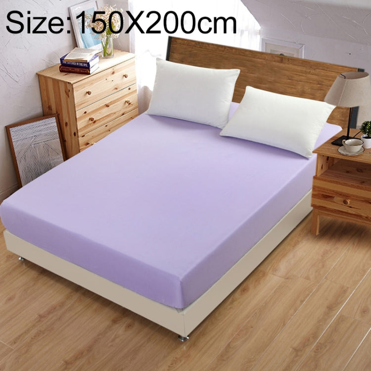 Plain Mattress Protector Bed Mat Mattress Cover Fitted Sheet, 150X200cm, 180X200cm