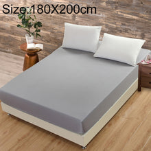 Load image into Gallery viewer, Plain Mattress Protector Bed Mat Mattress Cover Fitted Sheet, 150X200cm, 180X200cm