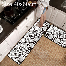 Load image into Gallery viewer, Geometric Lattice Carpet Kitchen Bath Antiskid Mat, 40x60cm, 40x120cm, 50x80cm, 50x160cm, 40x60cm + 40x120cm, 50x80cm + 50x160cm