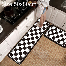 Load image into Gallery viewer, Geometric Lattice Carpet Kitchen Bath Antiskid Mat, 40x60cm, 40x120cm, 50x80cm, 50x160cm, 40x60cm + 40x120cm, 50x80cm + 50x160cm