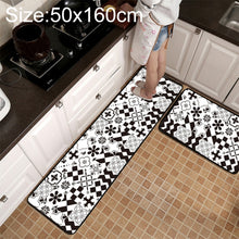 Load image into Gallery viewer, Geometric Lattice Carpet Kitchen Bath Antiskid Mat, 40x60cm, 40x120cm, 50x80cm, 50x160cm, 40x60cm + 40x120cm, 50x80cm + 50x160cm