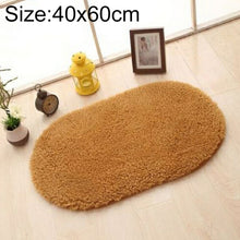 Load image into Gallery viewer, Faux Fur Rug Anti-slip Solid Bath Carpet Kids Room Door Mats Oval  Bedroom Living Room Rugs, 40x60cm, 50x80cm, 60x90cm, 60x120cm, 80x120cm, 80x160cm