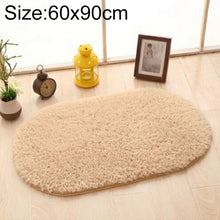 Load image into Gallery viewer, Faux Fur Rug Anti-slip Solid Bath Carpet Kids Room Door Mats Oval  Bedroom Living Room Rugs, 40x60cm, 50x80cm, 60x90cm, 60x120cm, 80x120cm, 80x160cm