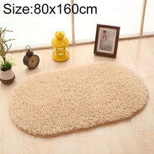 Load image into Gallery viewer, Faux Fur Rug Anti-slip Solid Bath Carpet Kids Room Door Mats Oval  Bedroom Living Room Rugs, 40x60cm, 50x80cm, 60x90cm, 60x120cm, 80x120cm, 80x160cm