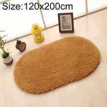 Load image into Gallery viewer, Faux Fur Rug Anti-slip Solid Bath Carpet Kids Room Door Mats Oval  Bedroom Living Room Rugs, 80x200cm, 120x200cm, 140x200cm, 160x230cm