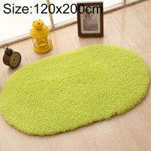 Load image into Gallery viewer, Faux Fur Rug Anti-slip Solid Bath Carpet Kids Room Door Mats Oval  Bedroom Living Room Rugs, 80x200cm, 120x200cm, 140x200cm, 160x230cm