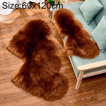 Load image into Gallery viewer, Creative Double Heart Imitation Wool Carpet Sofa Cushion Mat Plush Bedroom Living Room Floor Rugs, 35x70 cm, 60x120cm