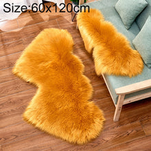 Load image into Gallery viewer, Creative Double Heart Imitation Wool Carpet Sofa Cushion Mat Plush Bedroom Living Room Floor Rugs, 35x70 cm, 60x120cm