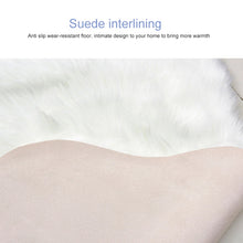 Load image into Gallery viewer, Creative Double Heart Imitation Wool Carpet Sofa Cushion Mat Plush Bedroom Living Room Floor Rugs, 90x180cm