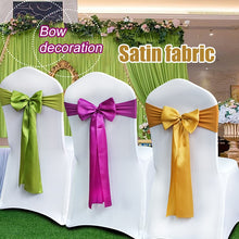 Load image into Gallery viewer, 3 PCS Satin Fabric Chair Bows Wedding Chairs Knot Decoration, TBD0324634801A, TBD0324634801B, TBD0324634801C, TBD0324634801D, TBD0324634801E, TBD0324634801F, TBD0324634801G, TBD0324634801H, TBD0324634801I, TBD0324634801J, TBD0324634801K, TBD0324634801L...