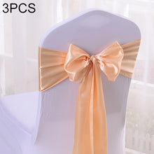 Load image into Gallery viewer, 3 PCS Satin Fabric Chair Bows Wedding Chairs Knot Decoration, TBD0324634801A, TBD0324634801B, TBD0324634801C, TBD0324634801D, TBD0324634801E, TBD0324634801F, TBD0324634801G, TBD0324634801H, TBD0324634801I, TBD0324634801J, TBD0324634801K, TBD0324634801L...