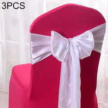 Load image into Gallery viewer, 3 PCS Satin Fabric Chair Bows Wedding Chairs Knot Decoration, TBD0324634801A, TBD0324634801B, TBD0324634801C, TBD0324634801D, TBD0324634801E, TBD0324634801F, TBD0324634801G, TBD0324634801H, TBD0324634801I, TBD0324634801J, TBD0324634801K, TBD0324634801L...