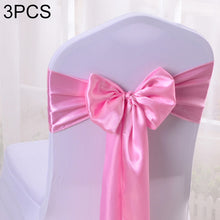 Load image into Gallery viewer, 3 PCS Satin Fabric Chair Bows Wedding Chairs Knot Decoration, TBD0324634801A, TBD0324634801B, TBD0324634801C, TBD0324634801D, TBD0324634801E, TBD0324634801F, TBD0324634801G, TBD0324634801H, TBD0324634801I, TBD0324634801J, TBD0324634801K, TBD0324634801L...