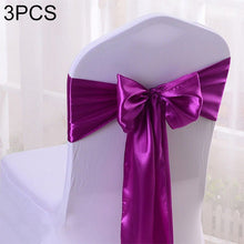 Load image into Gallery viewer, 3 PCS Satin Fabric Chair Bows Wedding Chairs Knot Decoration, TBD0324634801A, TBD0324634801B, TBD0324634801C, TBD0324634801D, TBD0324634801E, TBD0324634801F, TBD0324634801G, TBD0324634801H, TBD0324634801I, TBD0324634801J, TBD0324634801K, TBD0324634801L...