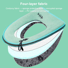 Load image into Gallery viewer, Washable Bathroom Toilet Seat Cover Warmer Soft Cushion Pad Closestool Lid Mat Household Products