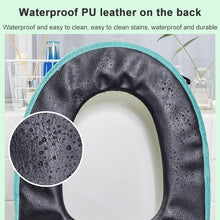 Load image into Gallery viewer, Washable Bathroom Toilet Seat Cover Warmer Soft Cushion Pad Closestool Lid Mat Household Products