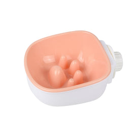 Dog and Cat Anti-choke Feeding Water Hanging Bowl Creative Plastic Pet Bowl, Anti-choke, Footprint