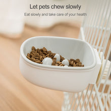 Load image into Gallery viewer, Dog and Cat Anti-choke Feeding Water Hanging Bowl Creative Plastic Pet Bowl, Anti-choke, Footprint