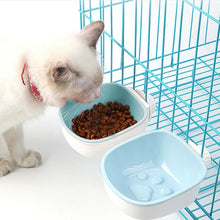 Load image into Gallery viewer, Dog and Cat Anti-choke Feeding Water Hanging Bowl Creative Plastic Pet Bowl, Anti-choke, Footprint