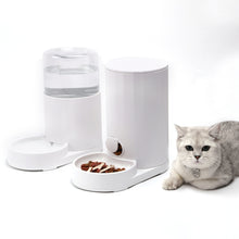 Load image into Gallery viewer, Cat Automatic Water Dispenser Drinking Water Bowl Dog Feeder, Drinking Fountain, Feeder, Drinking Fountain + Feeder