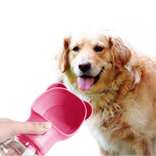 Load image into Gallery viewer, Outdoor Portable Pet Water Dispenser Cat and Dog Portable Drinking Fountain, Small Dog, Small Bear