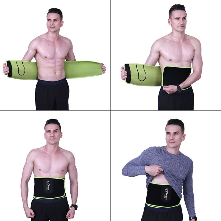 Outdoor Fitness Running Waist Shaping Body Warm Yoga Belt Breathable Sports Waist with Pocket