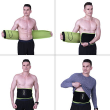 Load image into Gallery viewer, Outdoor Fitness Running Waist Shaping Body Warm Yoga Belt Breathable Sports Waist with Pocket