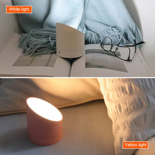 Load image into Gallery viewer, Simple Home Creative Multi-function Charging Stepless Dimming Alarm Clock Night Light, White, Pink, Gray