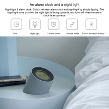Load image into Gallery viewer, Simple Home Creative Multi-function Charging Stepless Dimming Alarm Clock Night Light, White, Pink, Gray