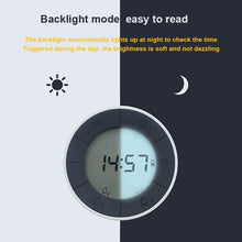 Load image into Gallery viewer, Simple Home Creative Multi-function Charging Stepless Dimming Alarm Clock Night Light, White, Pink, Gray
