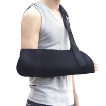 Load image into Gallery viewer, Postoperative Forearm Sling Multifunctional Shoulder and Neck Wrist Strap Arm Fracture Fixation Strap, S Black, M Black, L Black