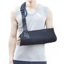 Load image into Gallery viewer, Postoperative Forearm Sling Multifunctional Shoulder and Neck Wrist Strap Arm Fracture Fixation Strap, S Black, M Black, L Black