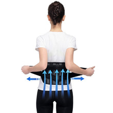 Load image into Gallery viewer, WOOTSHU WT-Y81 Breathable Lumbar Spine Steel Plate Lumbar Disc Waist Double Compression Strained Waist Protector