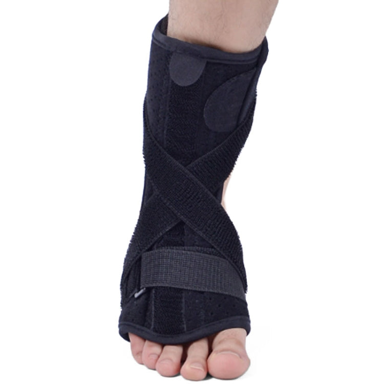 WOOTSHU JM03539 2 in 1 Plantar Fasciitis Splint Sprain Memory Cotton Aluminum Strip Splint Protective Gear + Massage Ball Set