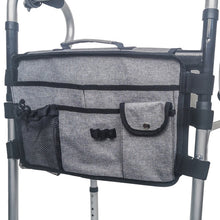 Load image into Gallery viewer, Wheelchair Walking Aid Adjustable Multifunctional Storage Bag, Wheelchair Walking Aid