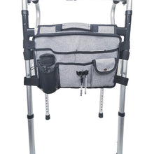 Load image into Gallery viewer, Wheelchair Walking Aid Adjustable Multifunctional Storage Bag, Wheelchair Walking Aid