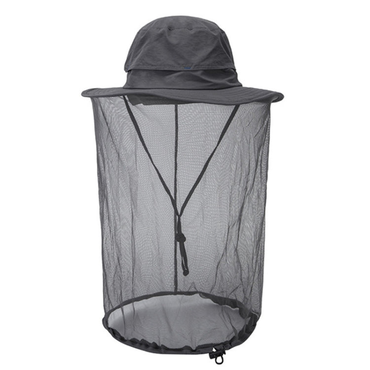 Summer Outdoor Sports Anti-mosquito Net Sun Hat Fisherman Hat