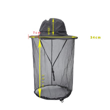Load image into Gallery viewer, Summer Outdoor Sports Anti-mosquito Net Sun Hat Fisherman Hat