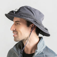 Load image into Gallery viewer, Summer Outdoor Sports Anti-mosquito Net Sun Hat Fisherman Hat