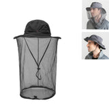 Summer Outdoor Sports Anti-mosquito Net Sun Hat Fisherman Hat