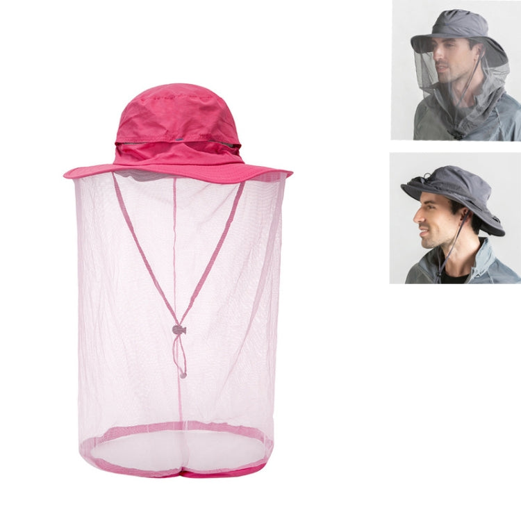 Summer Outdoor Sports Anti-mosquito Net Sun Hat Fisherman Hat