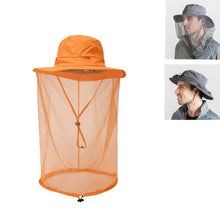 Load image into Gallery viewer, Summer Outdoor Sports Anti-mosquito Net Sun Hat Fisherman Hat
