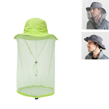 Load image into Gallery viewer, Summer Outdoor Sports Anti-mosquito Net Sun Hat Fisherman Hat