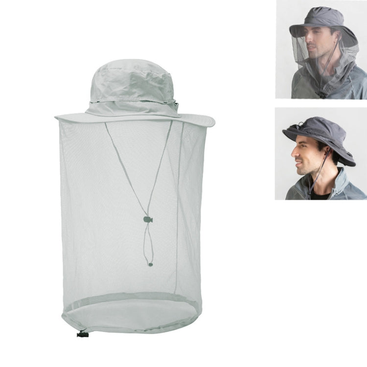 Summer Outdoor Sports Anti-mosquito Net Sun Hat Fisherman Hat