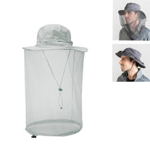 Load image into Gallery viewer, Summer Outdoor Sports Anti-mosquito Net Sun Hat Fisherman Hat